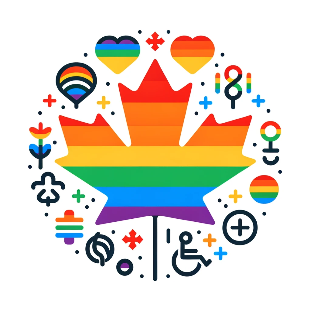 DALL·E_2024-03-22_11.42.04_-_Design_a_simple_yet_powerful_image_that_features_a_central_Canadian_maple_leaf,_filled_with_vibrant_rainbow_colors_associated_with_the_Queer_community